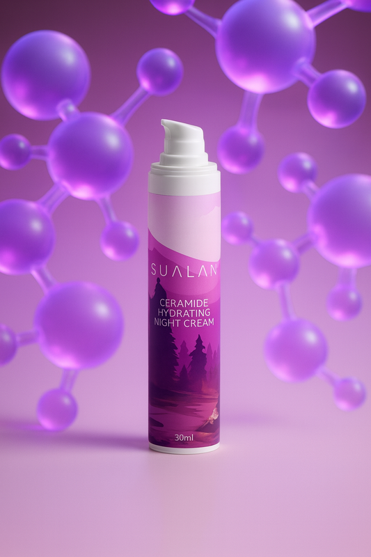 Ceramidas de noche: despierta con piel jugosa - Sualan Cosmetics