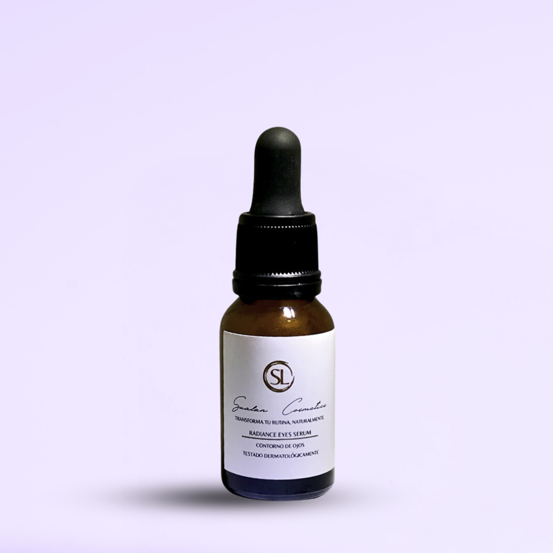 Radiance Eyes Serum: El Secreto Natural para una Mirada Renovada - Sualan Cosmetics