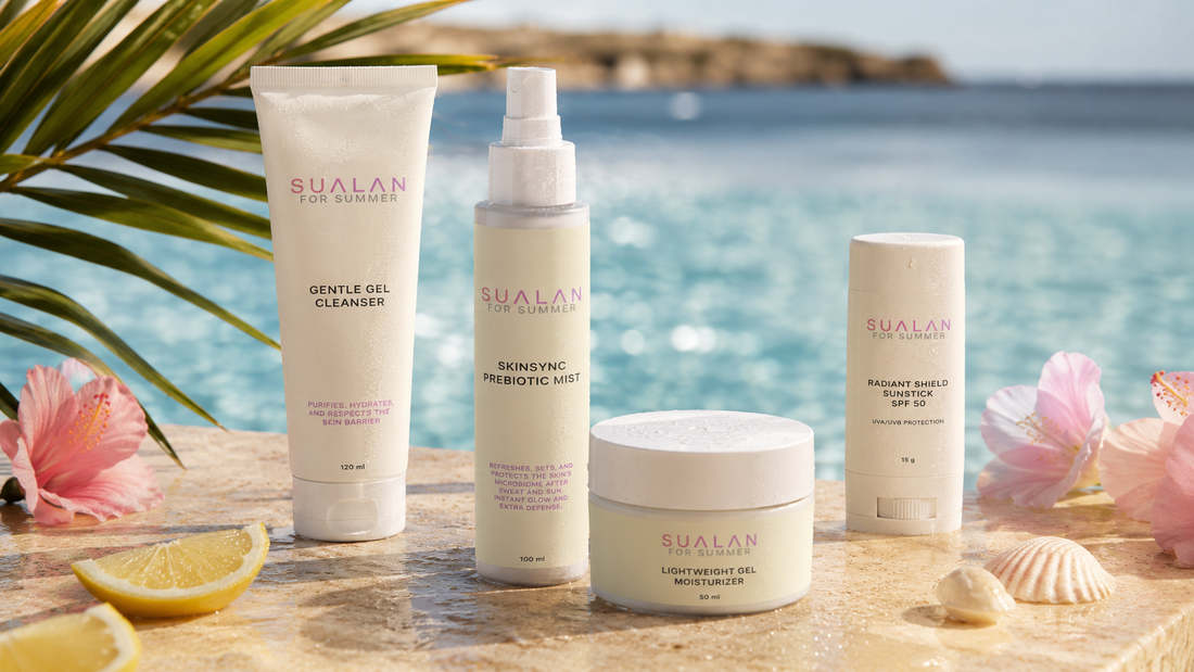 rutina refrescante facial para el verano