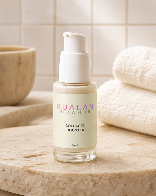 Sualan Cosmetics THE COLLAGEN BOOSTER, imagen principal del producto · Sérum / booster, disponible en España
