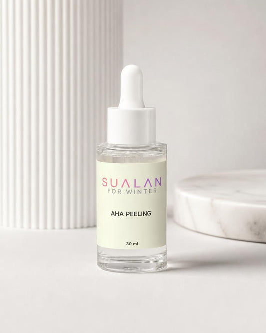 Sualan Cosmetics THE AHA PEELING, imagen principal de producto · Exfoliante, disponible en España
