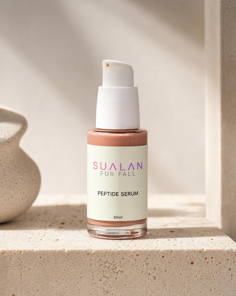 Sualan Cosmetics THE PEPTIDE SERUM, imagen principal del producto · Sérum / booster, disponible en España