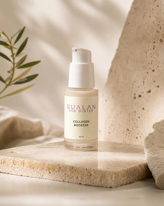 Sualan Cosmetics THE COLLAGEN BOOSTER, imagen principal del producto · Sérum / booster, disponible en España
