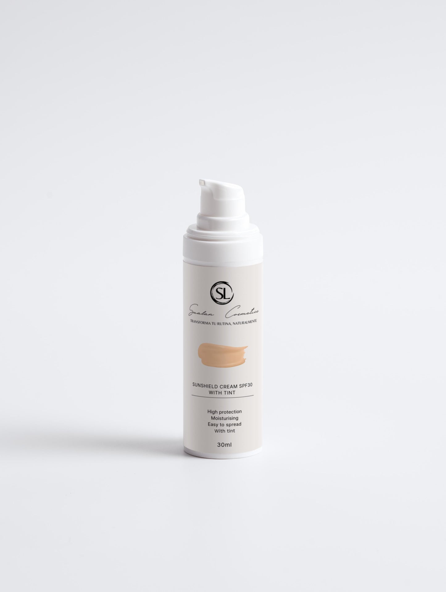 Crema solar - SPF30 con color - Orgánica