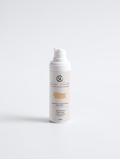 Crema solar - SPF30 con color - Orgánica