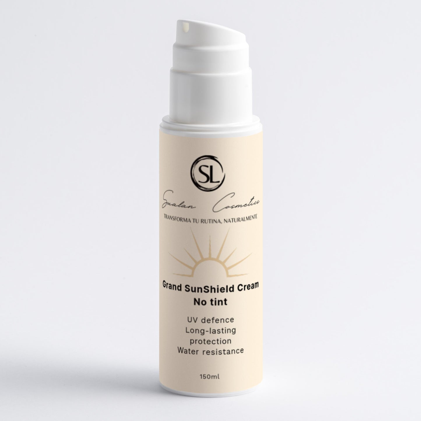 Crema Solar - SPF30 sin color - Natural