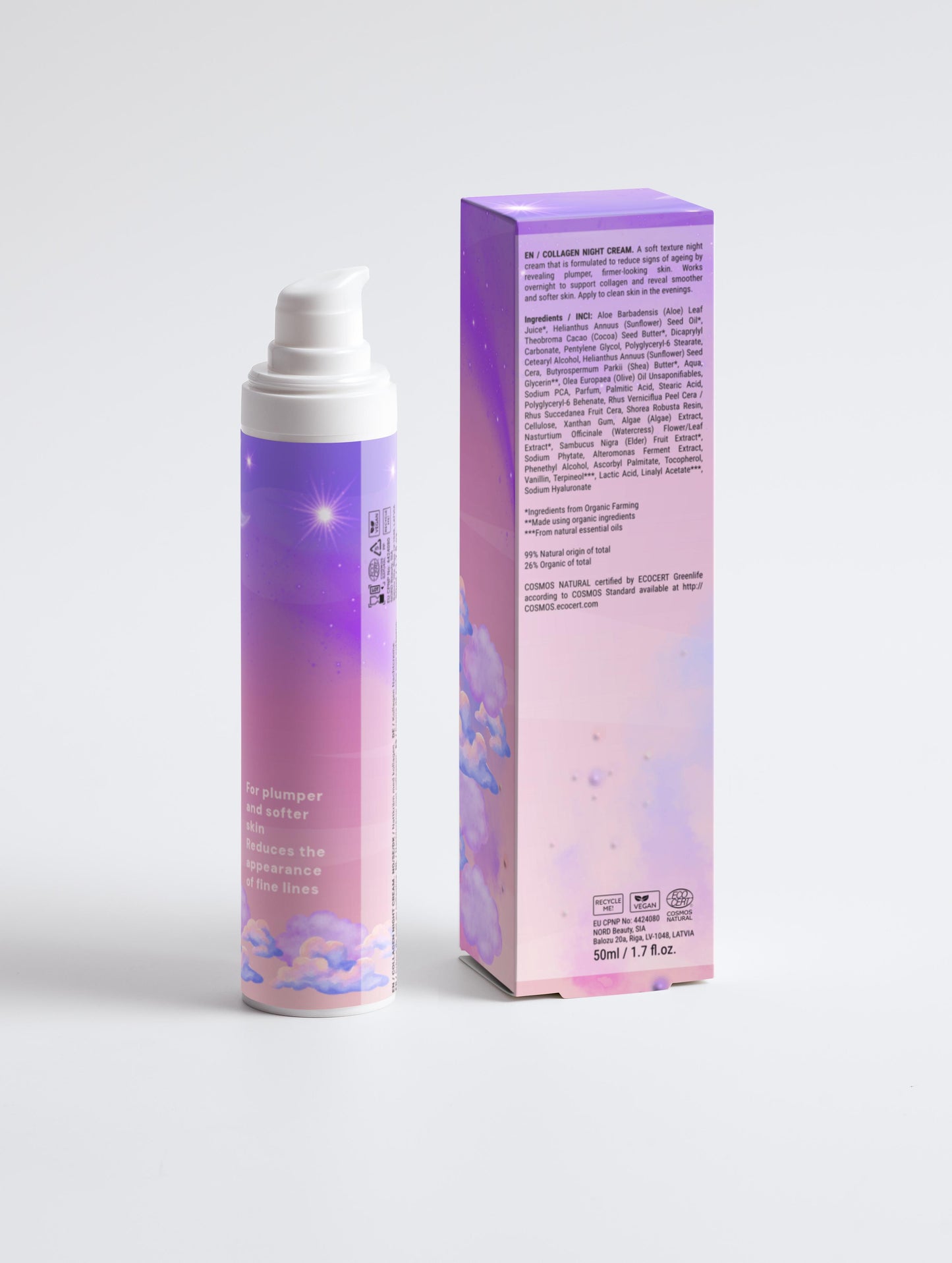 Estuche Coleccionable Personalizable Rutina Nocturna- Colágeno - Sualan Cosmetics