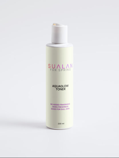 THE AQUAGLOW TONER