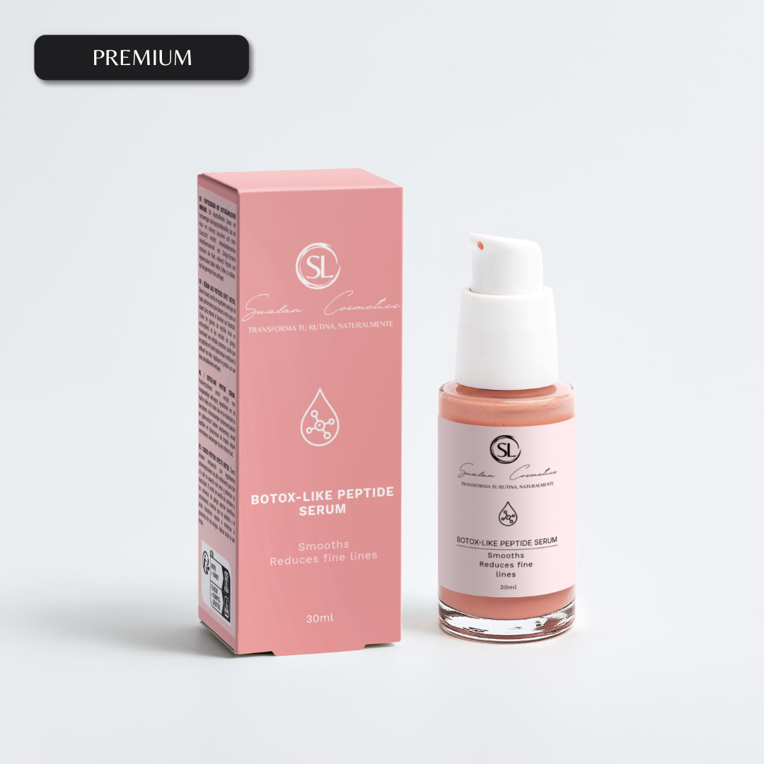 Serum Facial - Potenciador Péptidos alternativa natural al botox - Natural