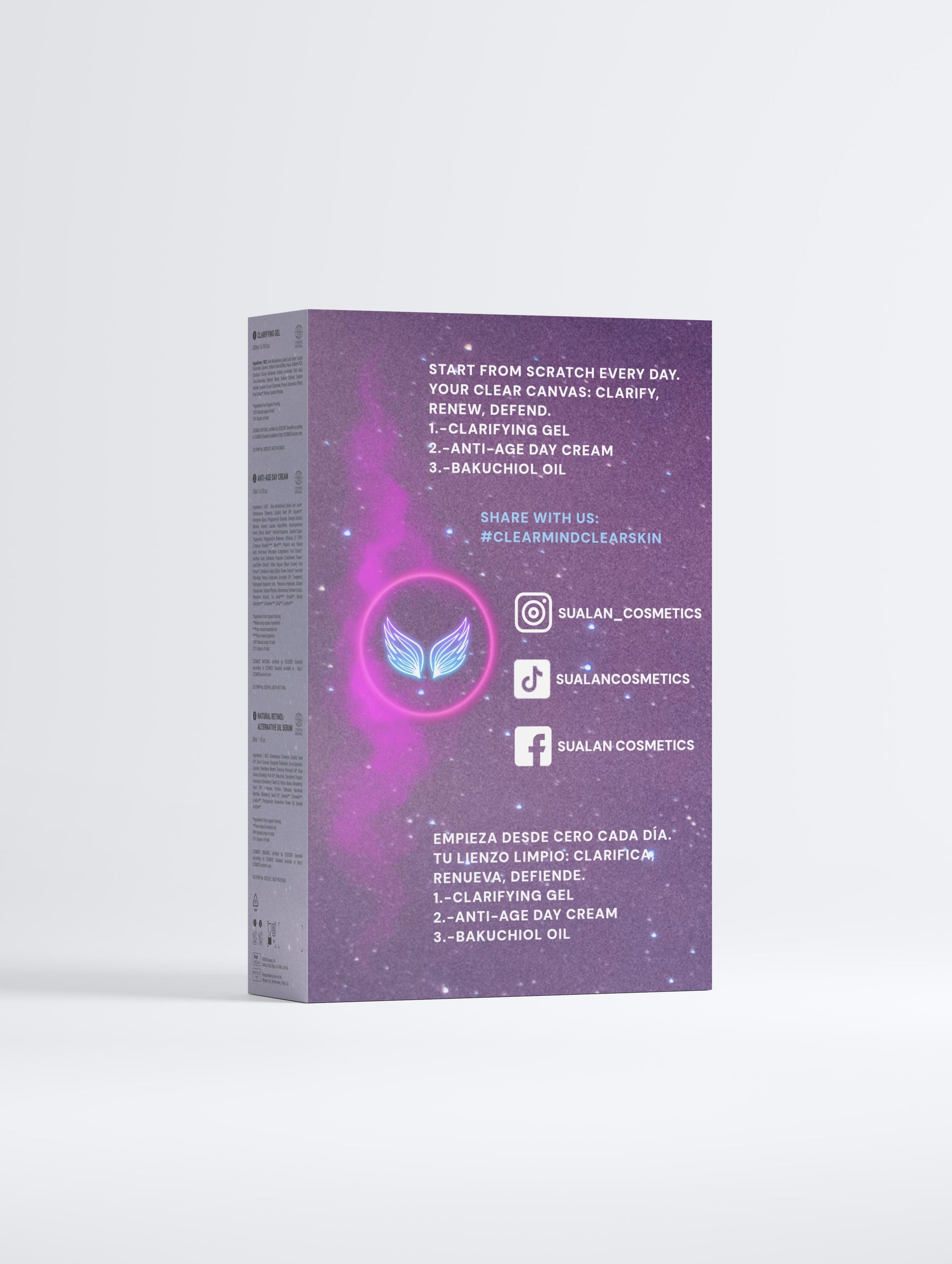 Estuche Coleccionable Personalizable Tez Clara - Sualan Cosmetics