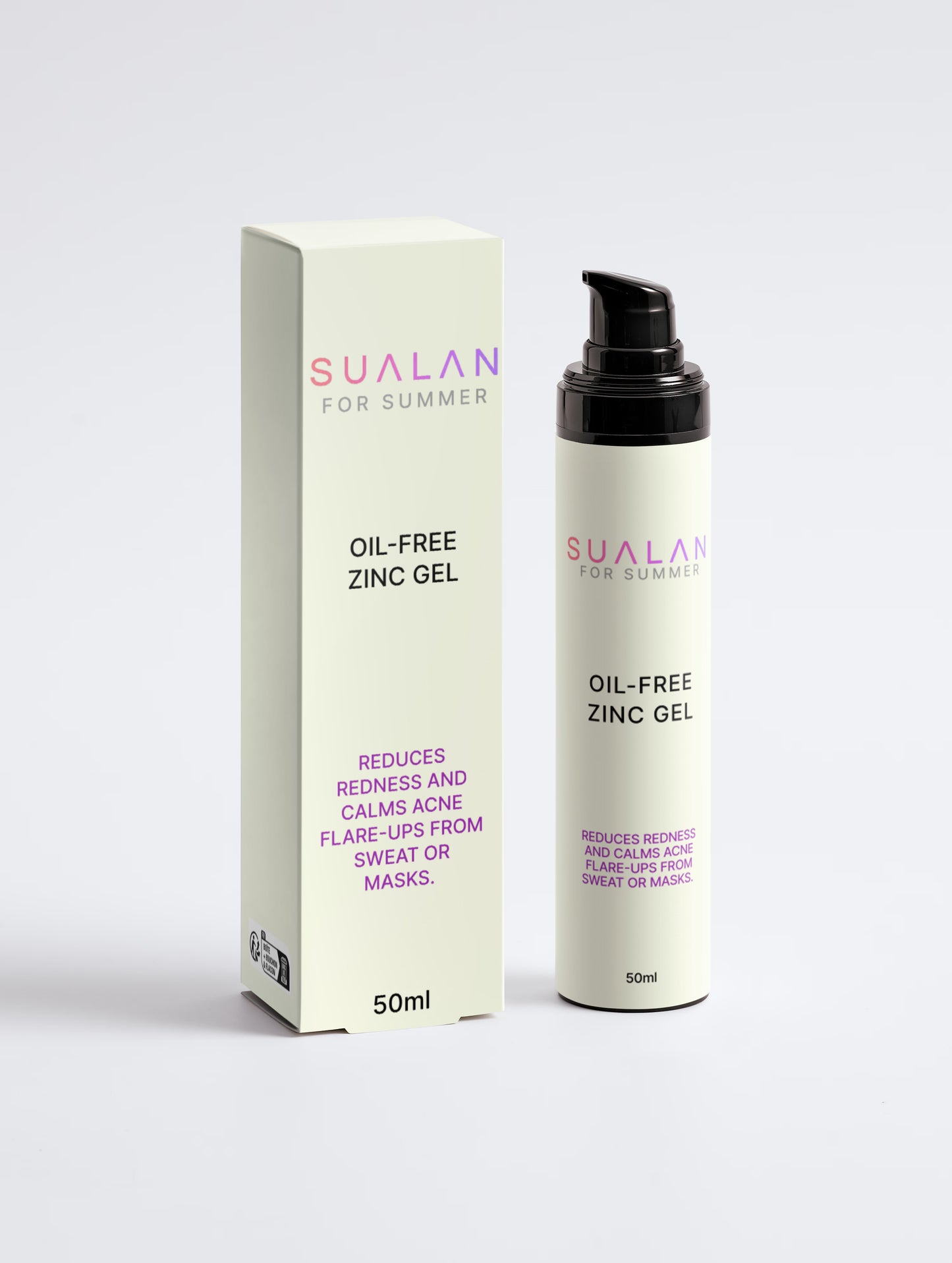 THE OIL-FREE ZINC GEL