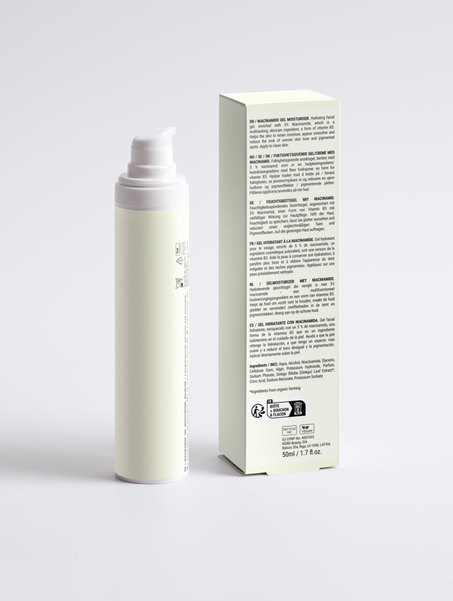 THE NIACINAMIDE GEL MOISTURISER