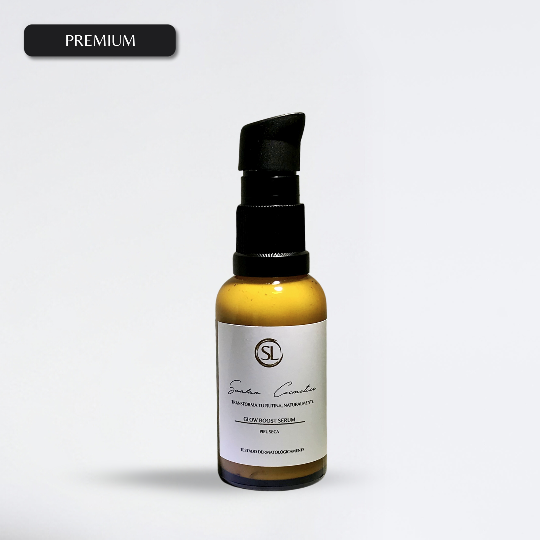 serum facial potenciador del brillo natural