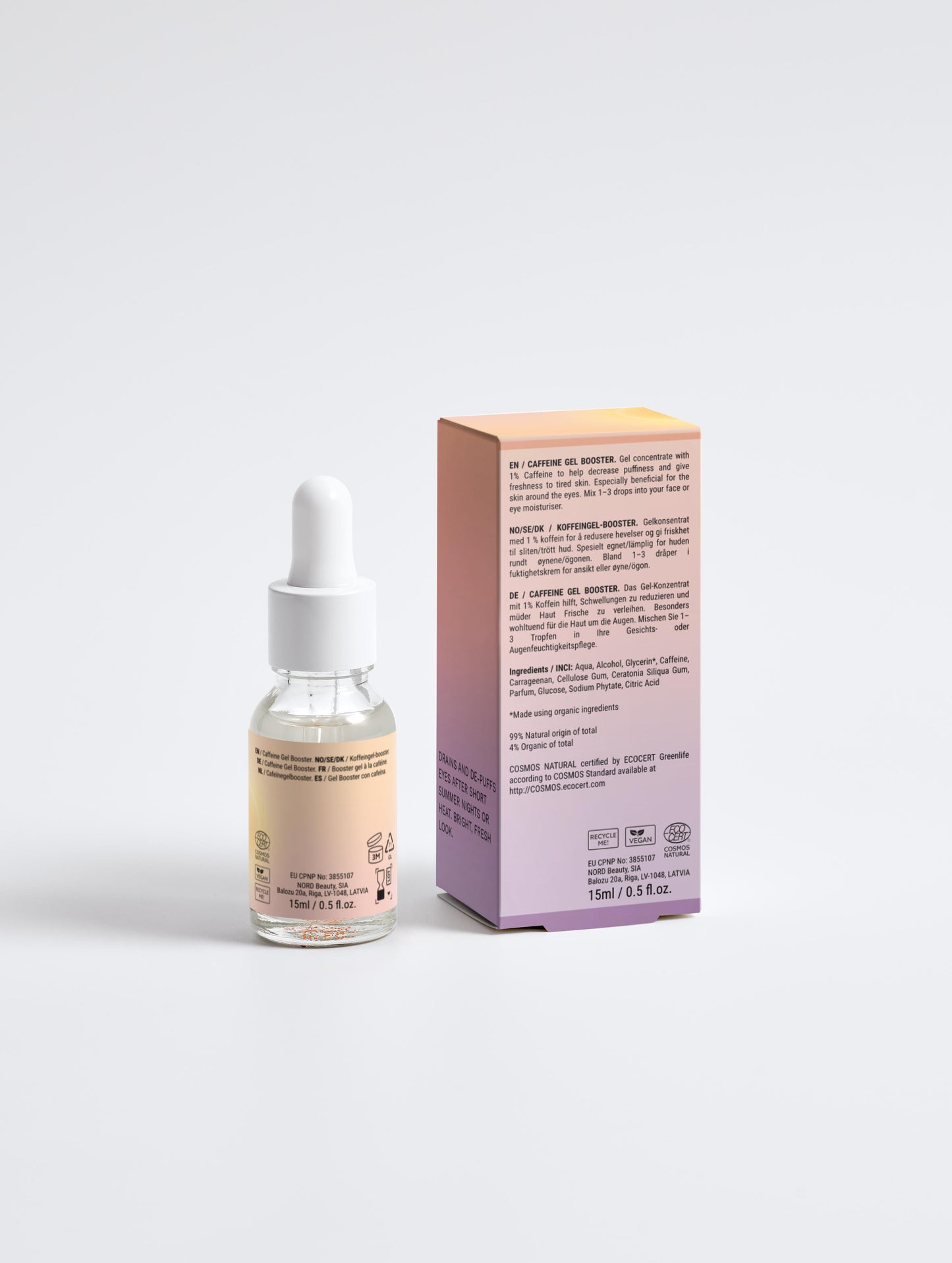 THE CAFFEINE BOOST FOR EYES