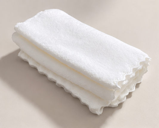 Toalla facial Blanca