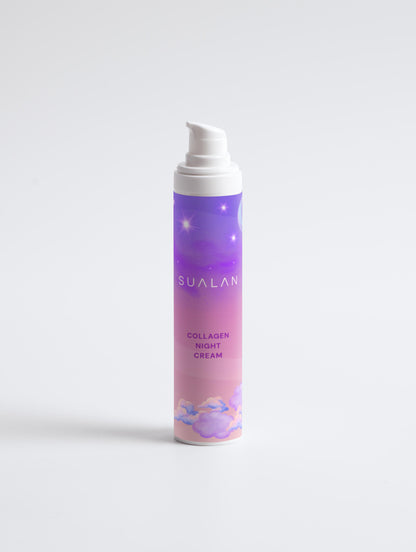 Estuche Coleccionable Personalizable Rutina Nocturna- Colágeno - Sualan Cosmetics