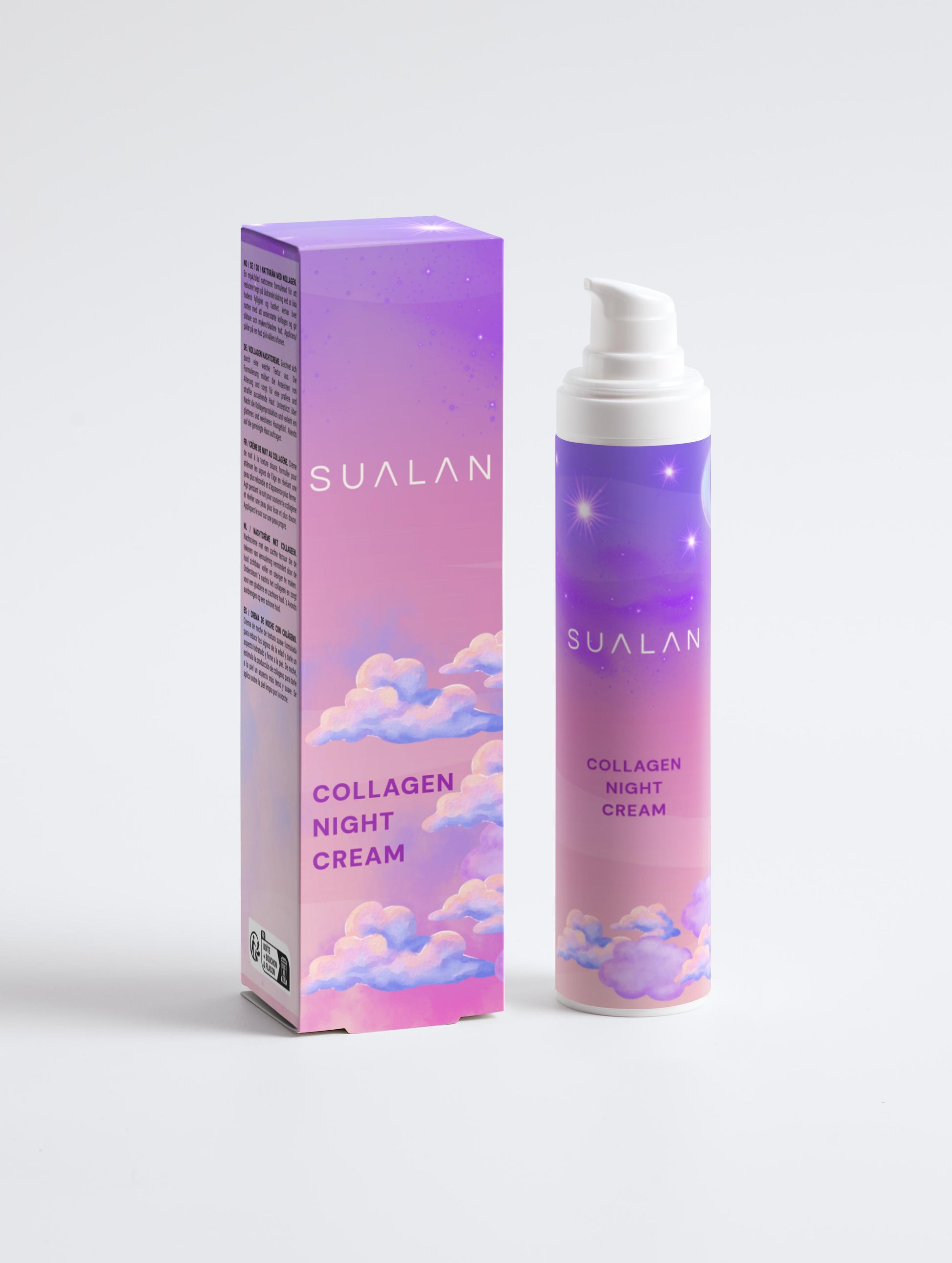 Estuche Coleccionable Personalizable Rutina Nocturna- Colágeno - Sualan Cosmetics