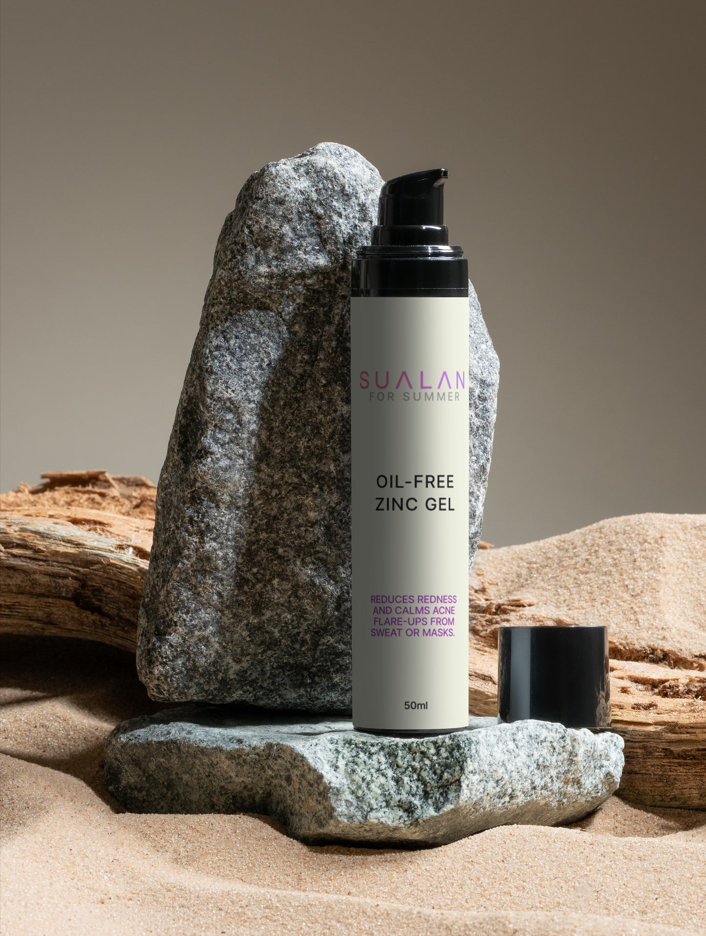 THE OIL-FREE ZINC GEL